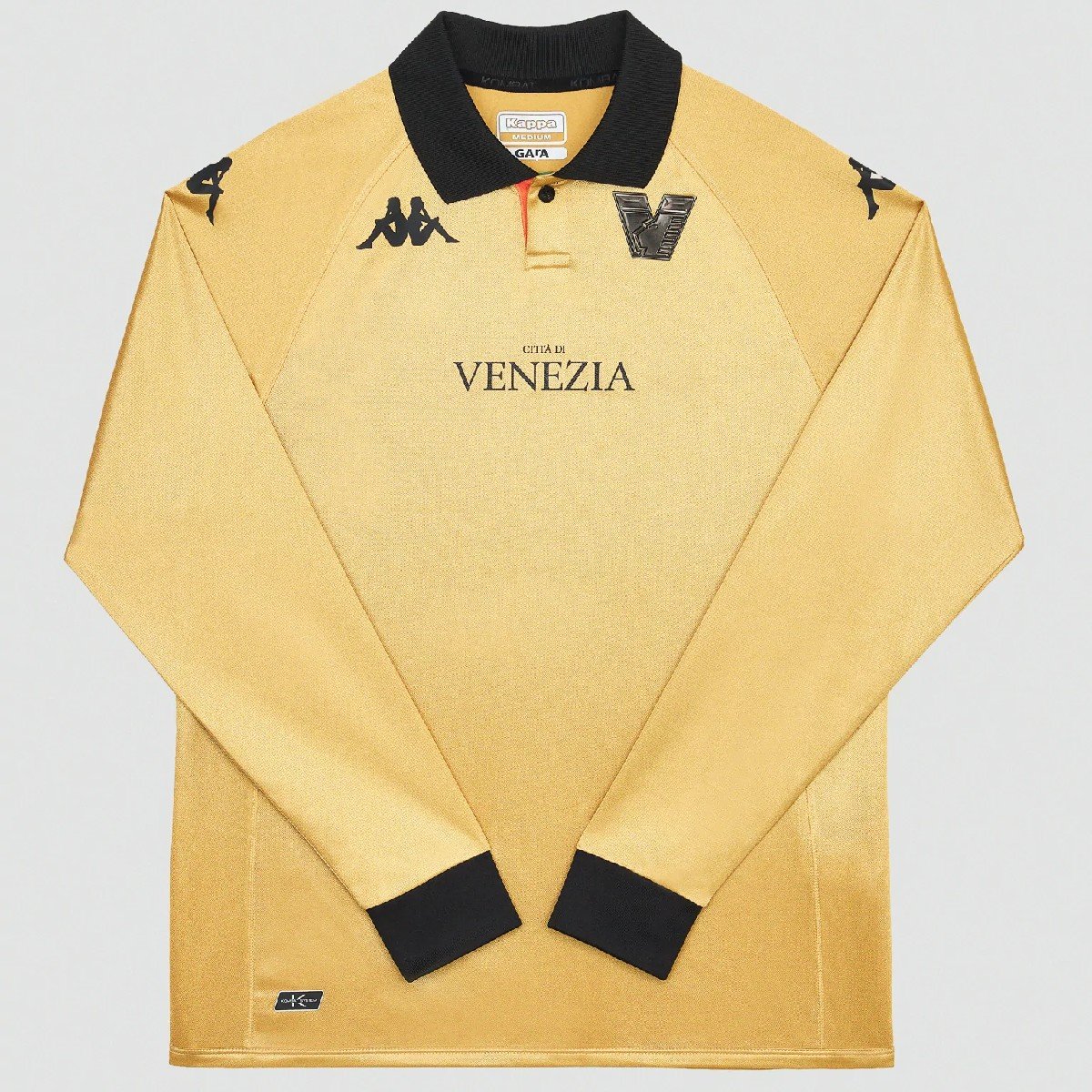 CDXSACF Camisa Venezia Manga Longa Dourada 2022