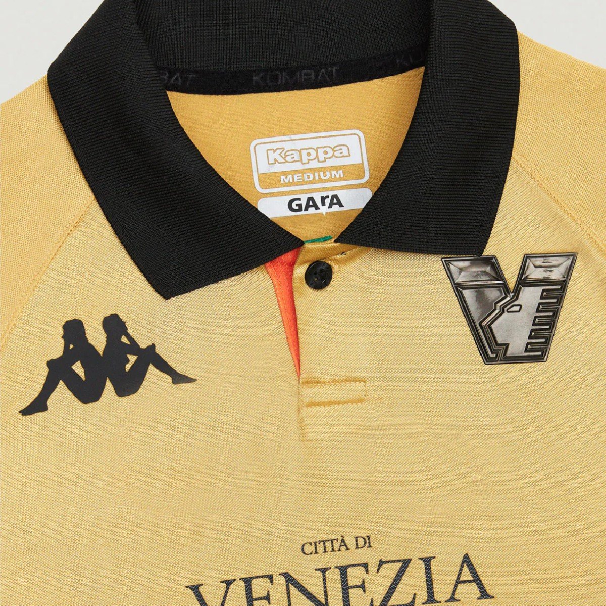 FDF Camisa Venezia Manga Longa Dourada 2022