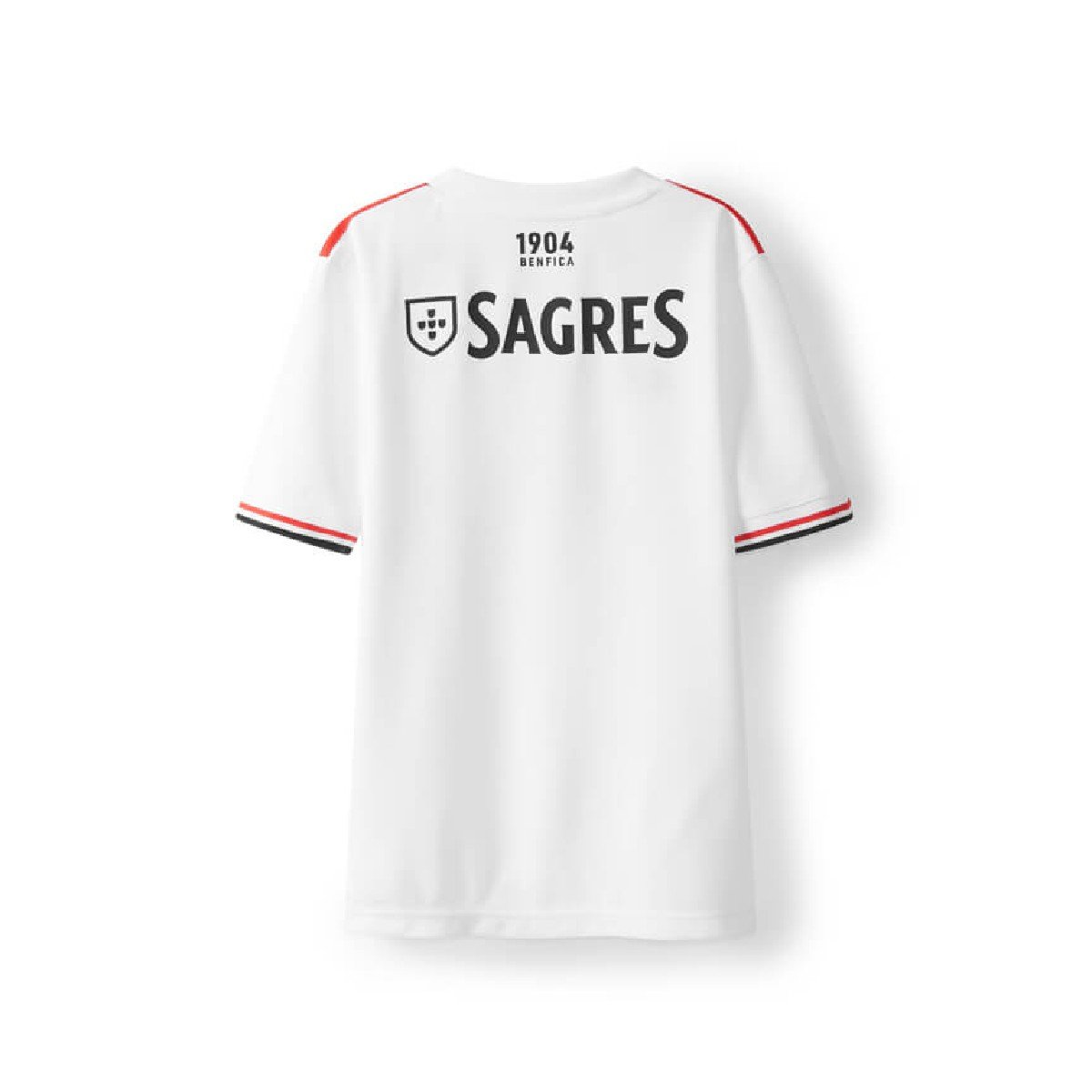 H(18) Camisa Benfica Home Branca 21/22 Masculina