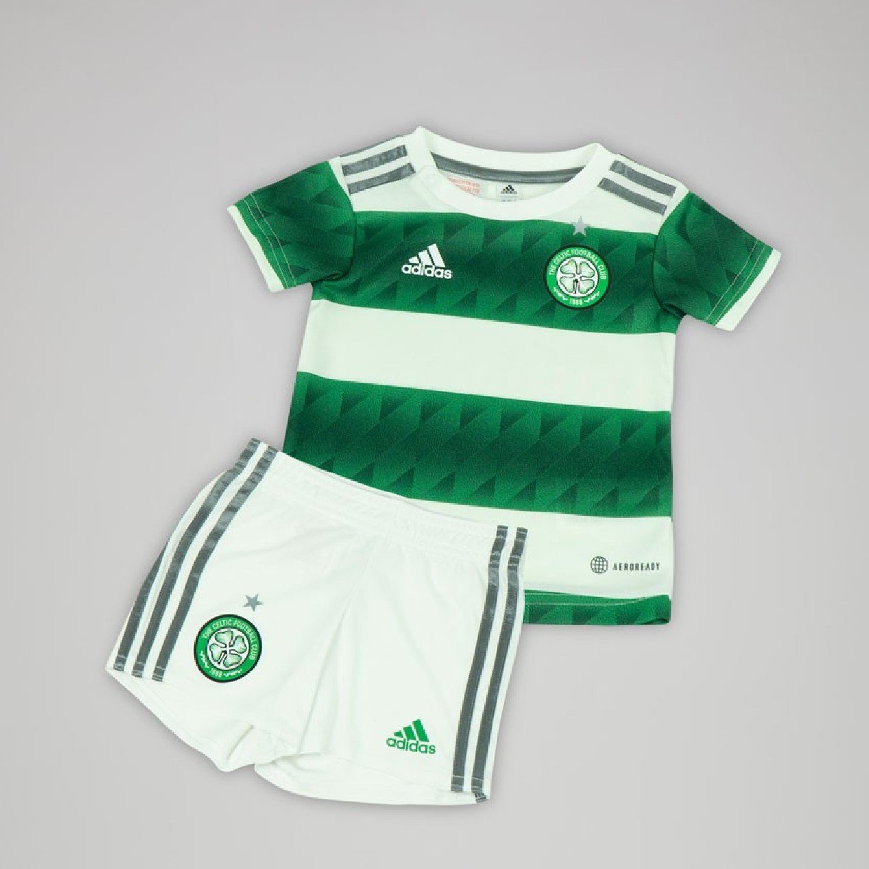 HGRH kit Infantil Celtic Branca com Verde 2022