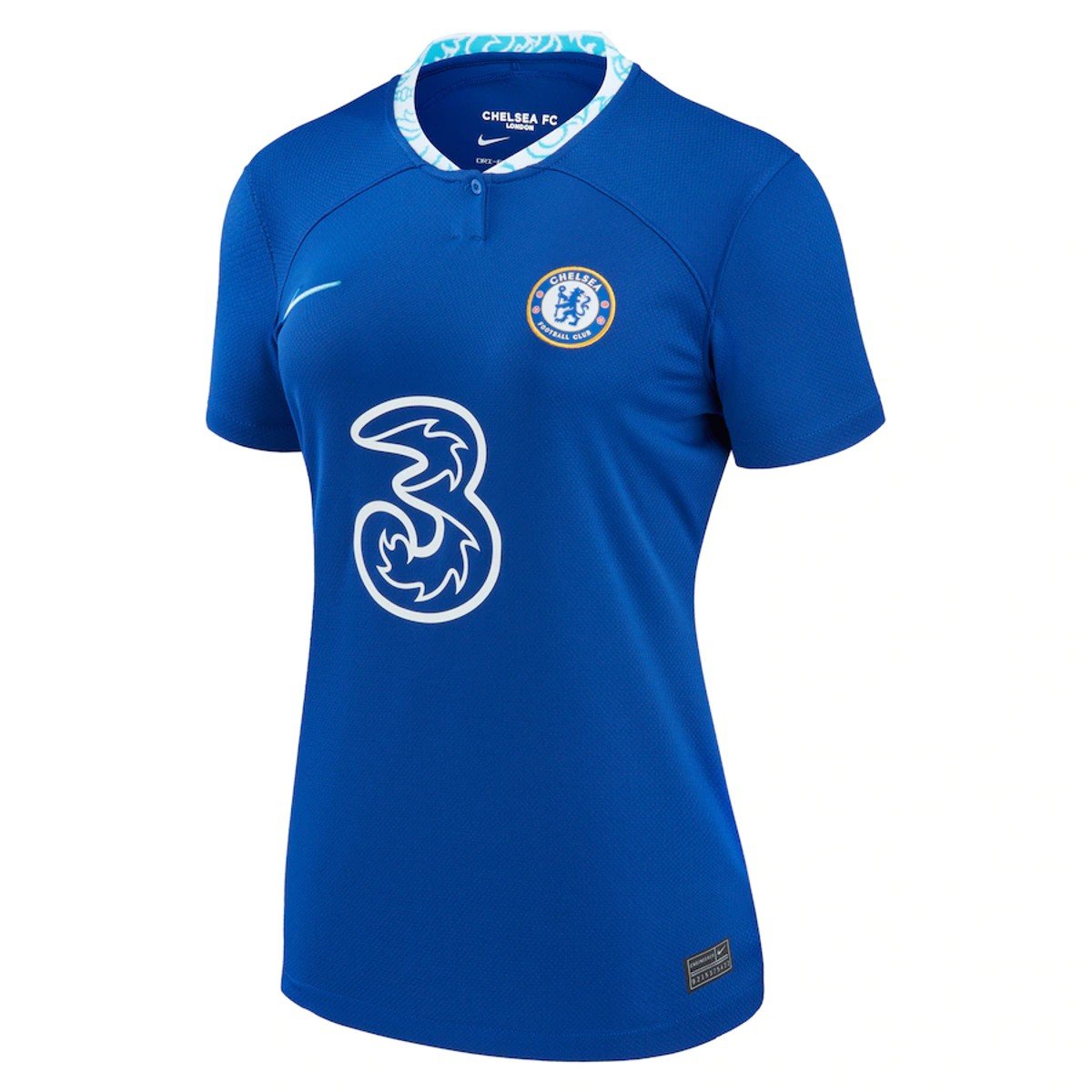 HZM-0183-120_zoom1 Camisa Chelsea Azul Home 22/23 Feminina