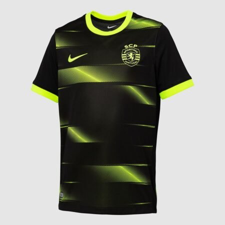 Camisa Sporting Portugal Verde Rajada