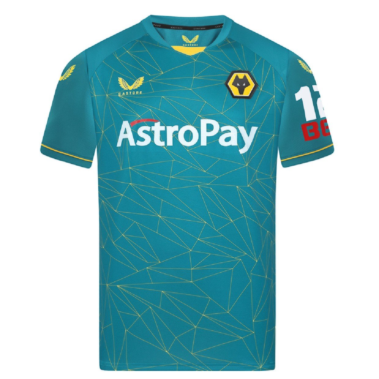 Sem título Camisa Wolverhampton Azul Masculina