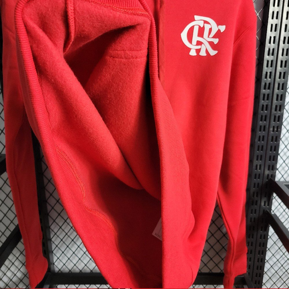 c7738334-7c51-4be2-a91a-4dd6d84862d0(3) Jaqueta Moletom Adidas Flamengo 22/23 Vermelha