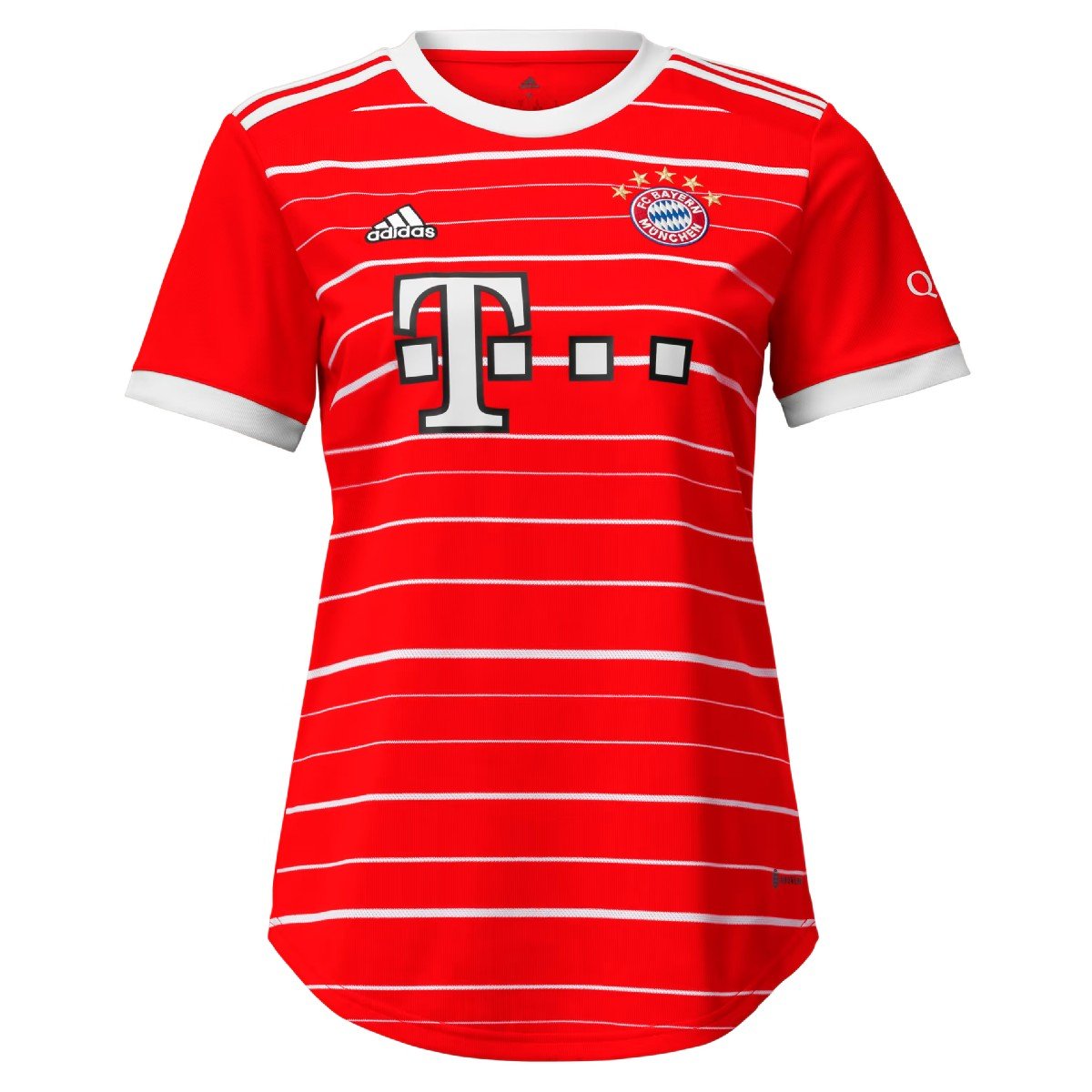 jh Camisa Bayern de Munique Vermelha Feminina 2022