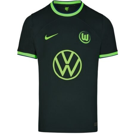 Camisa Wolfsburg Preta Masculina 2022