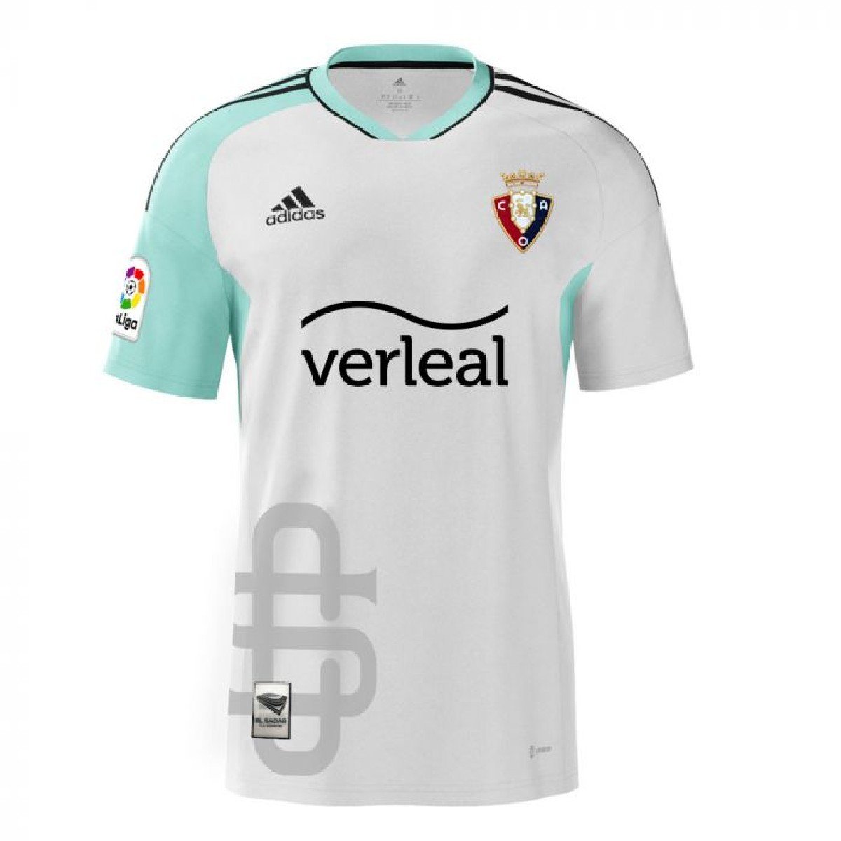 FGH Camisa Osasuna Thrid Branca 2022