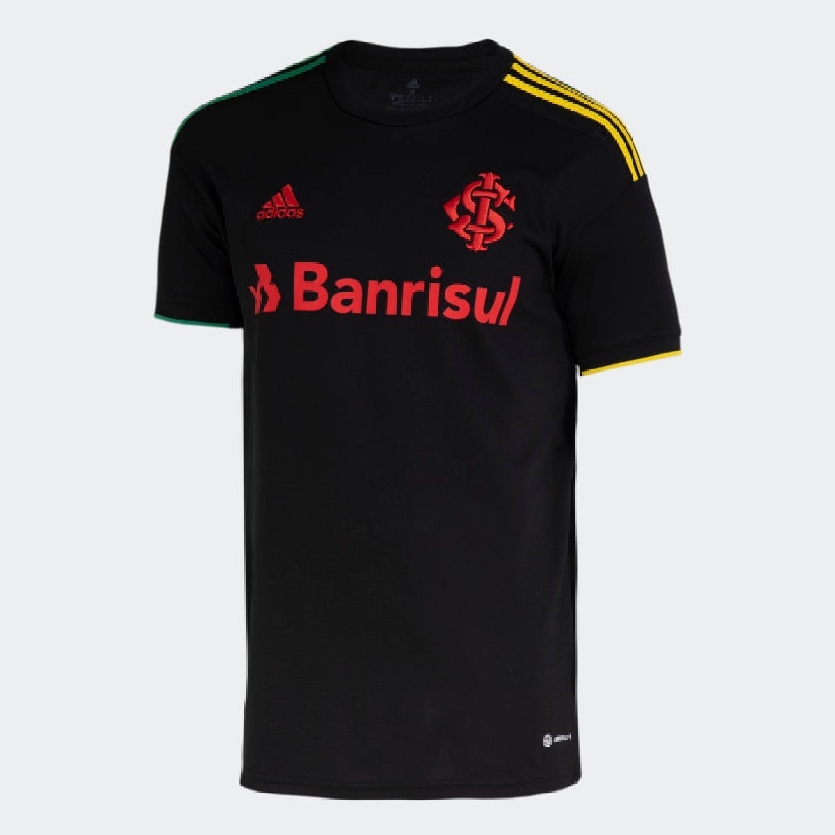 FGHN Camisa do Internacional 3 Uniforme Preta 2022 Masculina