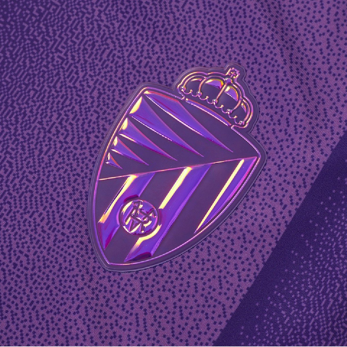 NOVO BN Camisa Real Valladolid Away Roxo c/ Preto 2022