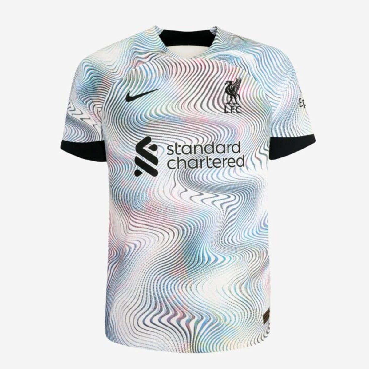 Sem título Camisa Liverpool Away Branca Masculina 2022
