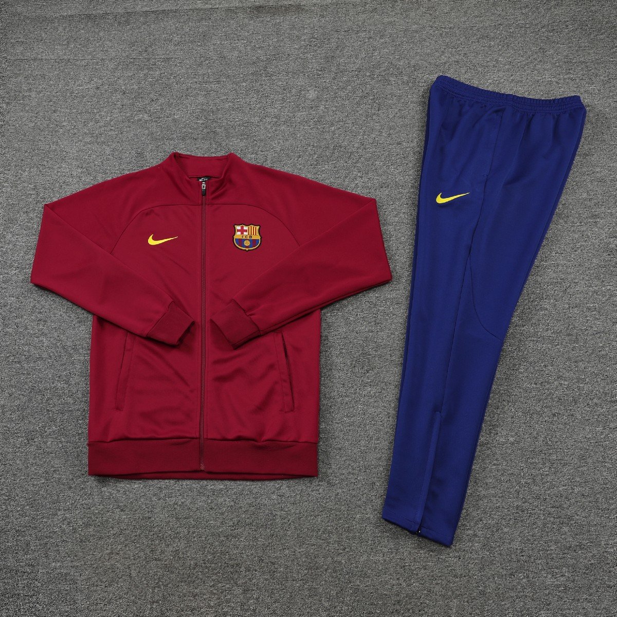Sem-titulo-6 Conjunto de Treino Barcelona Vermelho 2022/23 Calça + Jaqueta