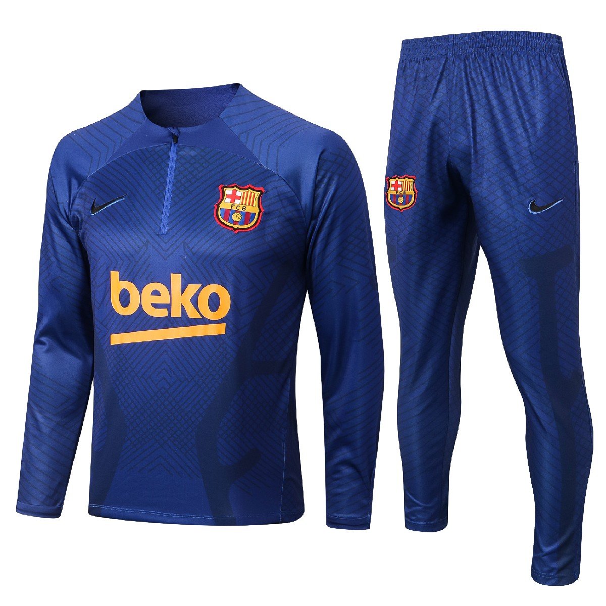 Sem-titulo-6(15) Conjunto de Treino Barcelona Azul 2022/23 Calça + Jaqueta
