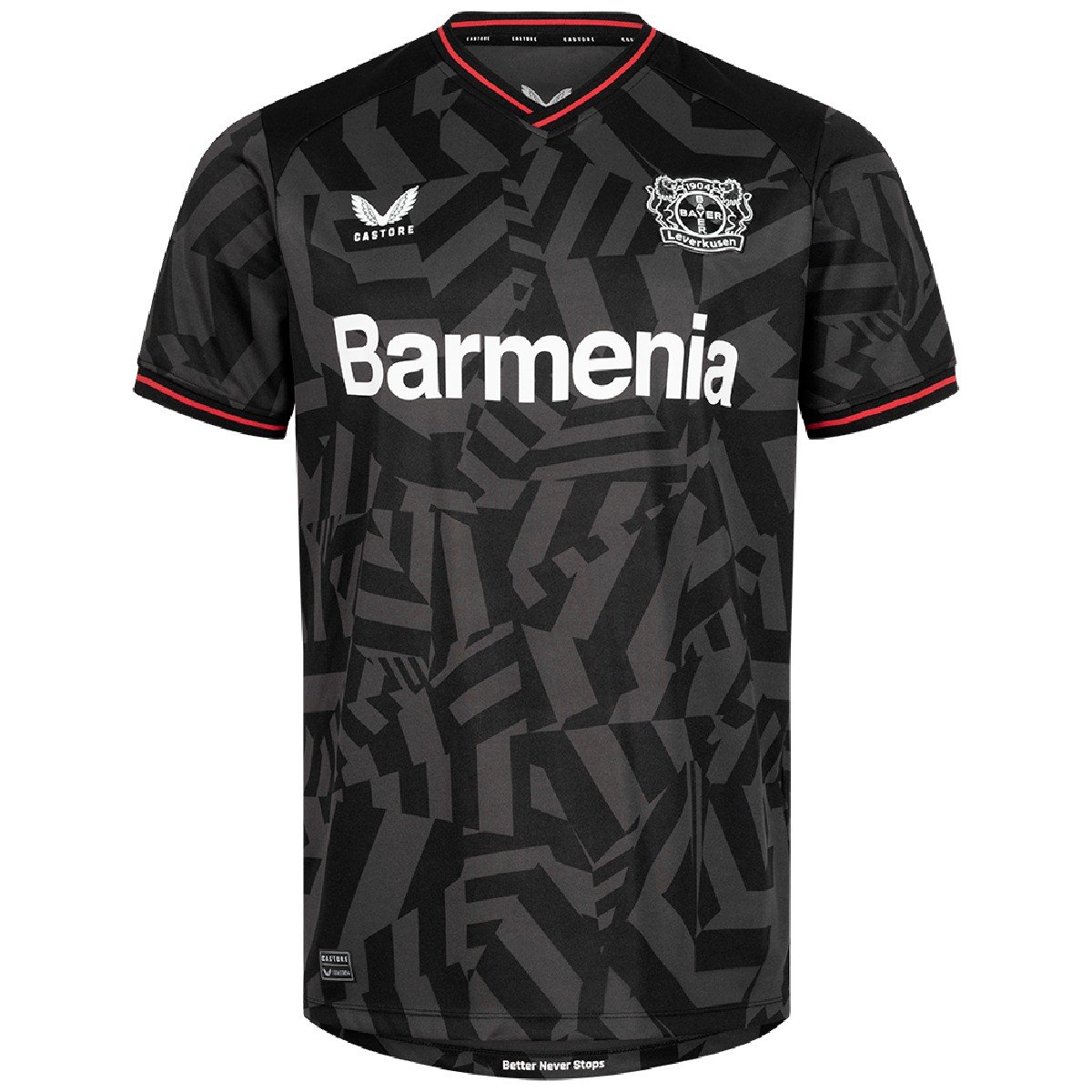 Sem título(10) Camisa Bayer Leverkusen Preta 2022