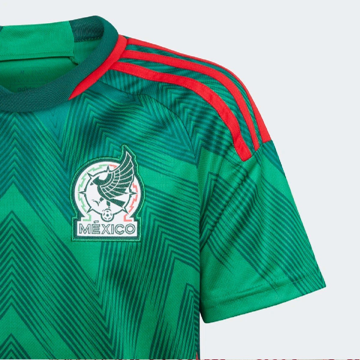 Sem título(45) Camisa do México Copa do Mundo Home Masculina Verde