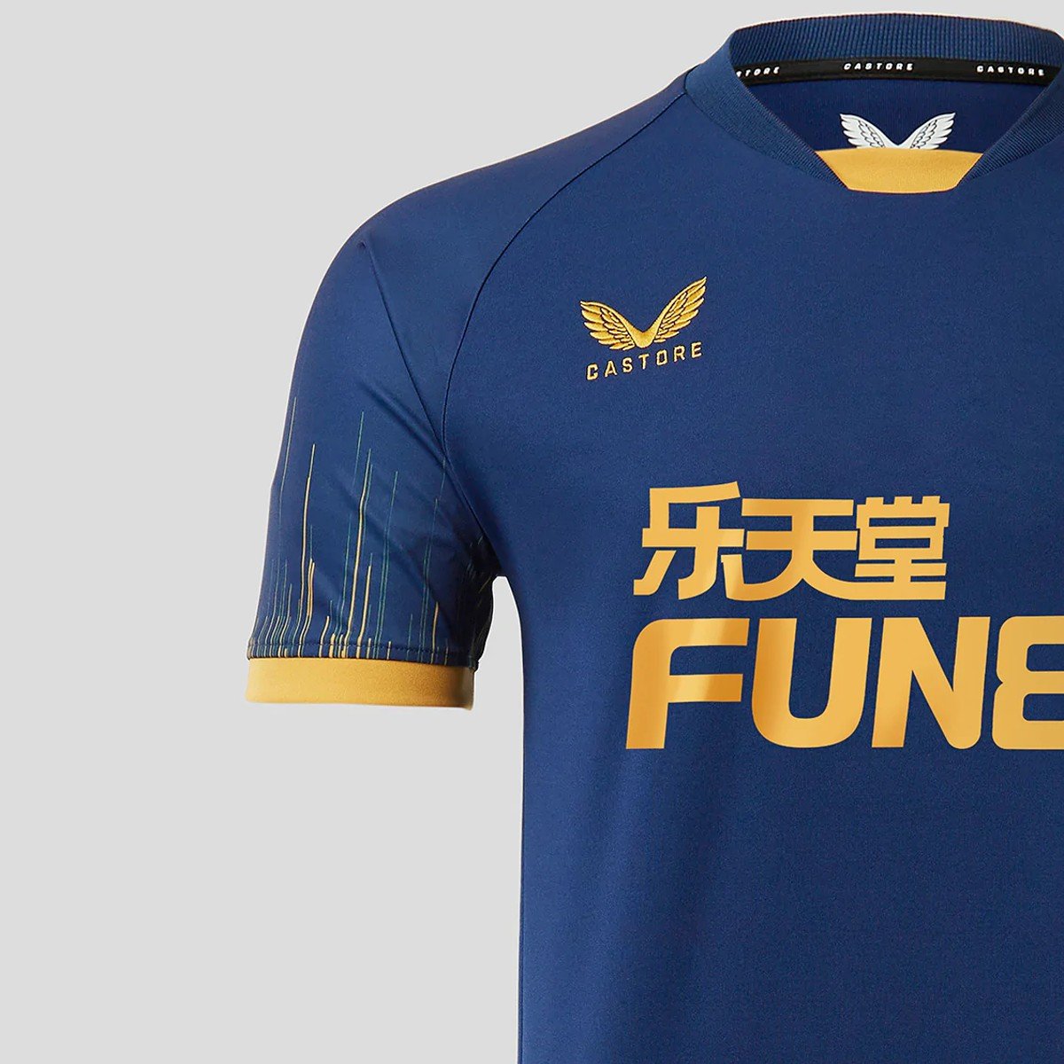 fbjnfh Camisa Newcastle Away Azul 2022/23 Masculina