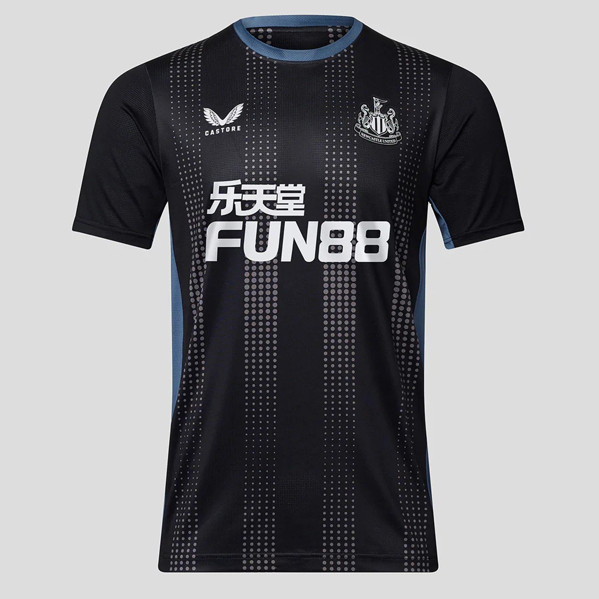 jhkj Camisa Newcastle Treino Preta 2022/23 Masculina