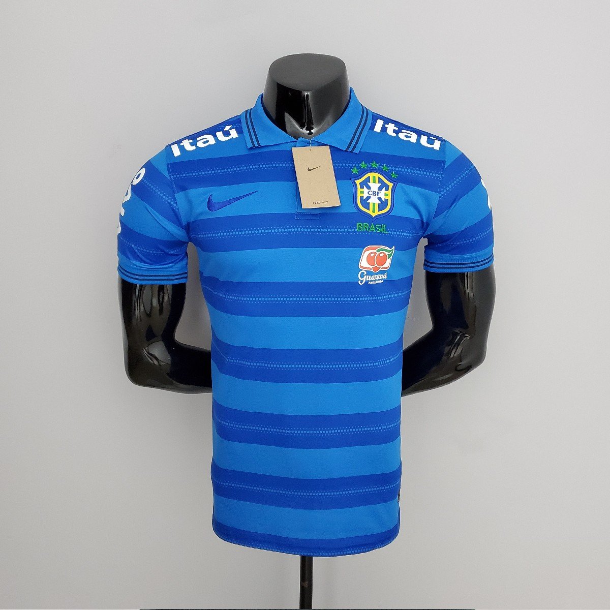 Sem título(16) Camisa do Brasil Polo Azul masculina