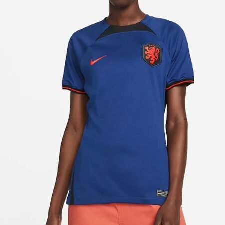 Nova Camisa da Holanda Azul Copa do Mundo Feminina