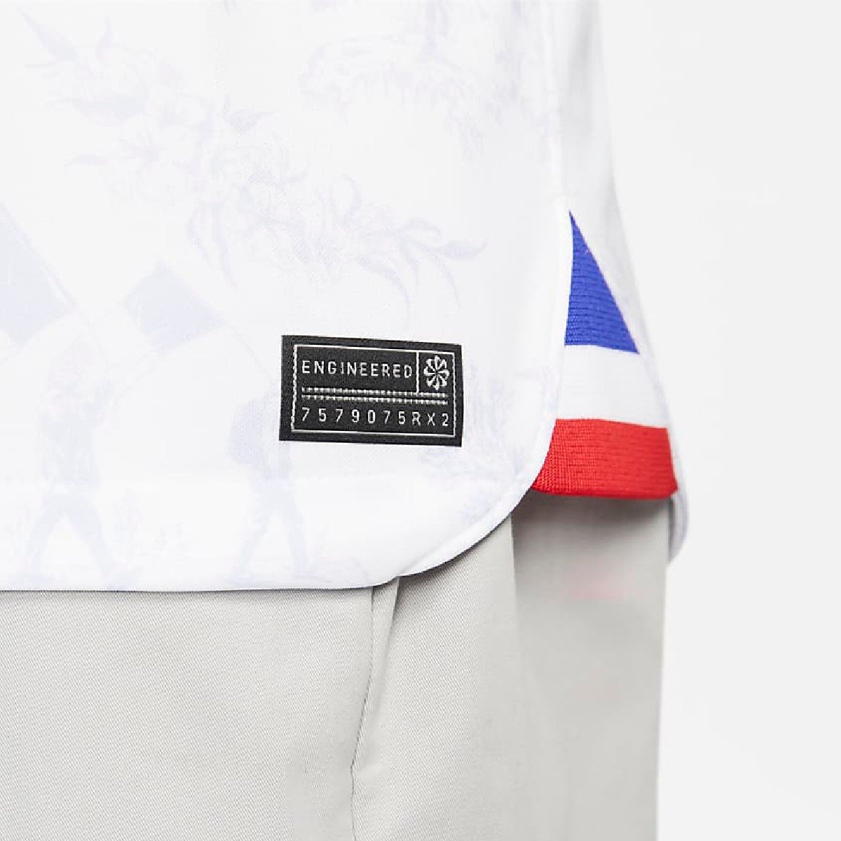 Sem título(42) Nova Camisa da França Branca Copa do Mundo