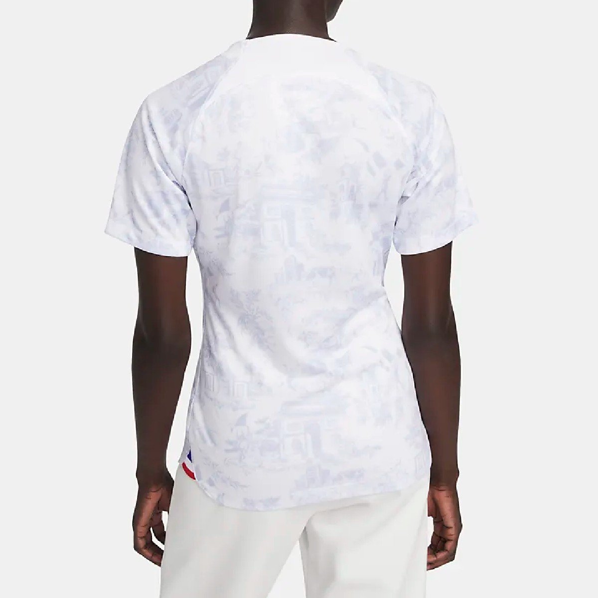 Sem título(48) Nova Camisa da França Branca Copa do Mundo 2022 Femi