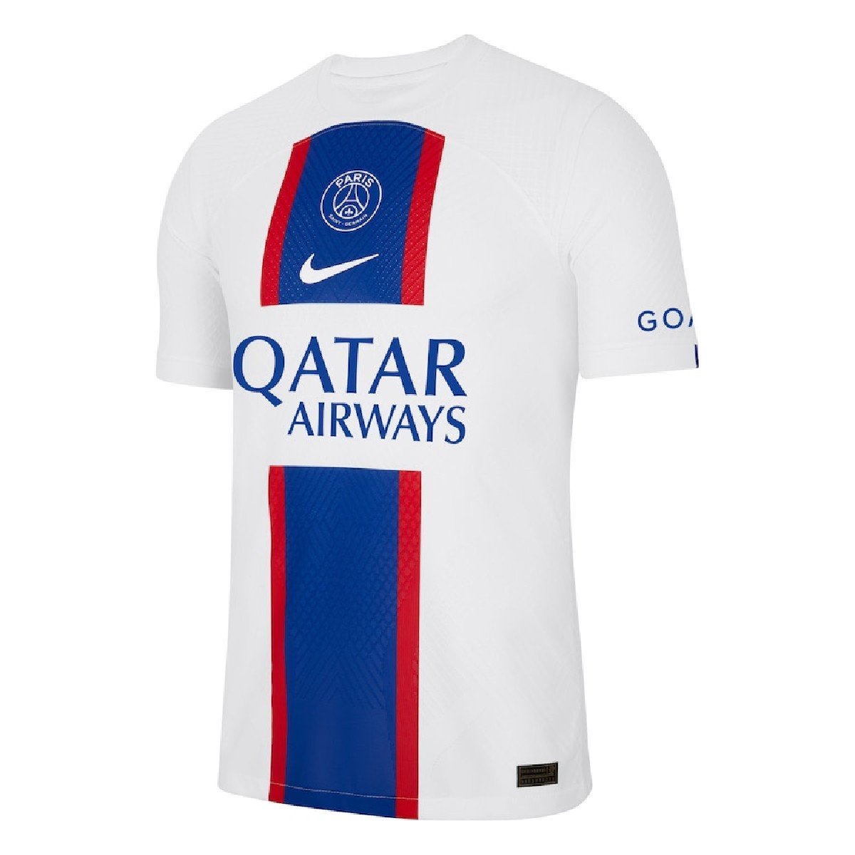 pla Camisa PSG Branca Masculina Autêntica Player 2022/23 Third