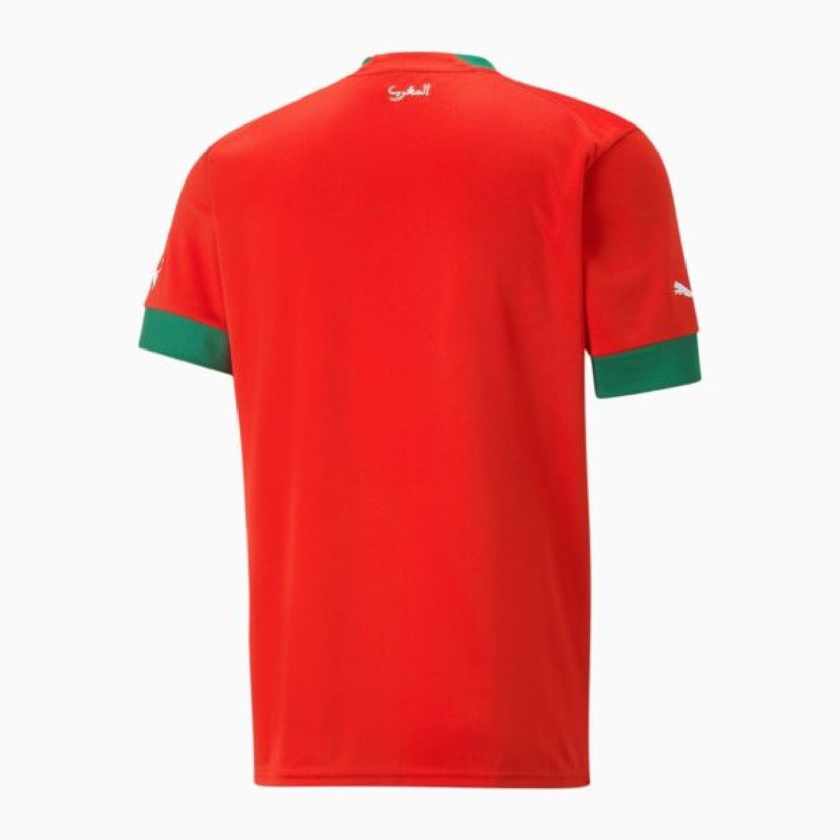 Sem título(1) Camisa do Marrocos Vermelha Copa do Mundo 2022 Masculina