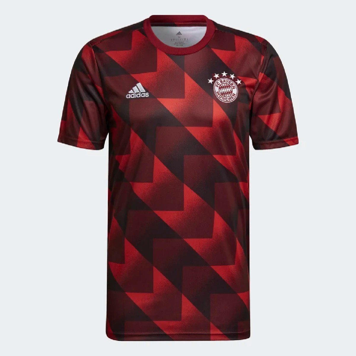 Sem título(10) Camisa Pré-jogo Bayern de Munique Vermelha Masculina 2022/23