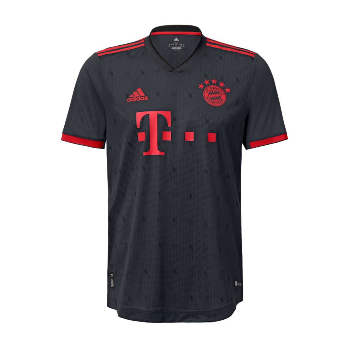Sem título(14) Camisa Bayern de Munique Preta 3 Player Masculina 2022/23