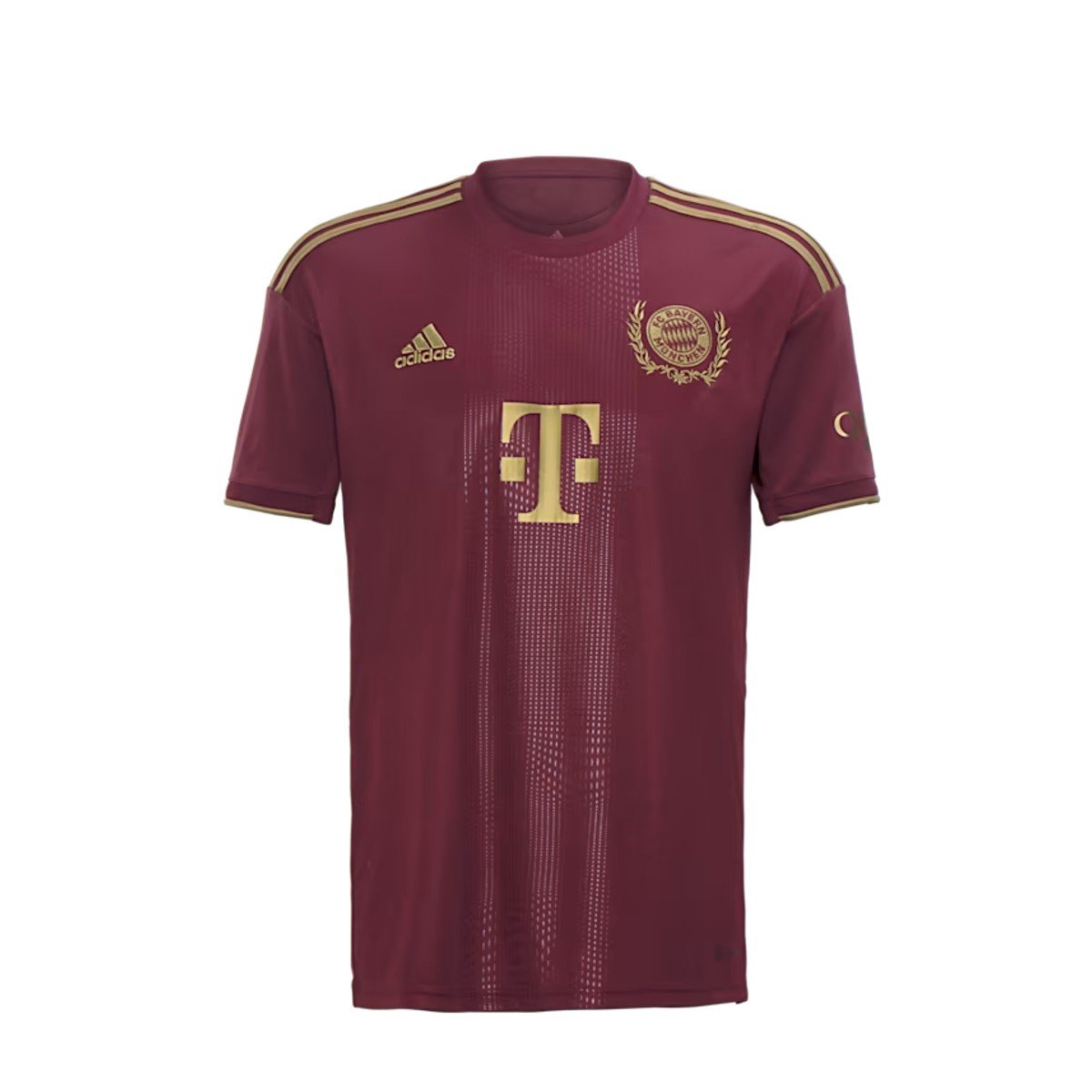 Sem título(16) Camisa Bayern de Munique Vermelho Vinho Masculina 2022/23