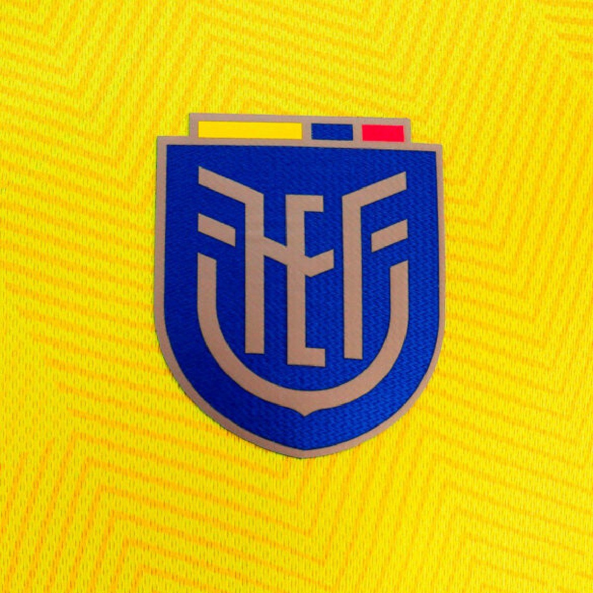 Sem título(2) Camisa do Equador Amarela Copa do Mundo 2022 Masculina