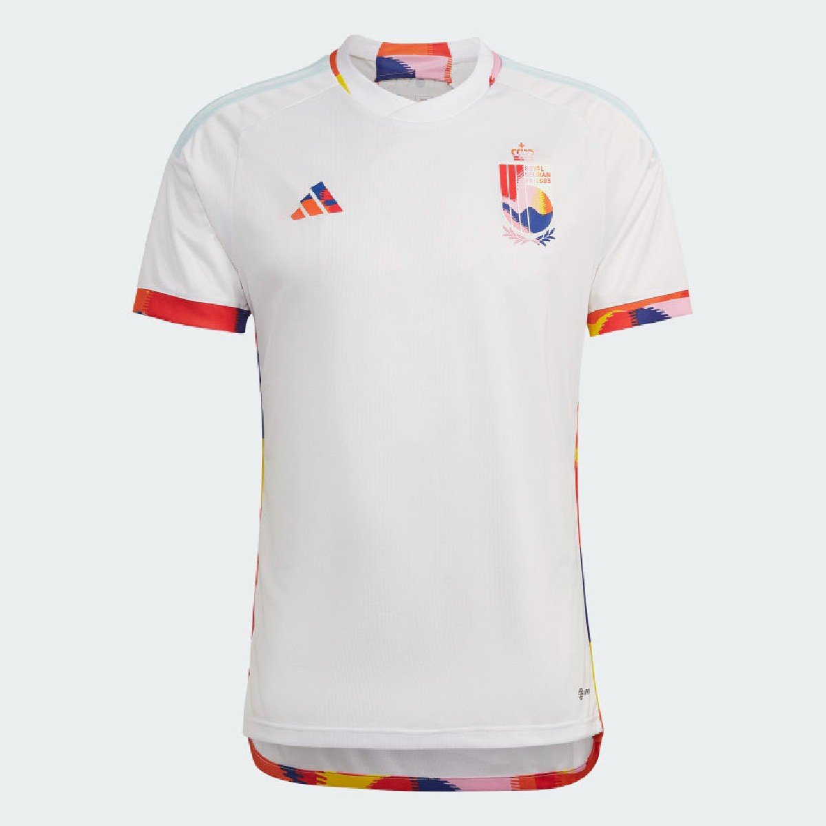 Sem título(2) Camisa Bélgica Branca Copa do Mundo Masculina Home 2022