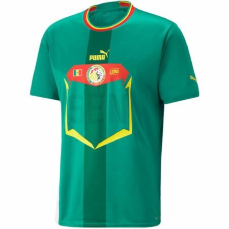 Camisa de Senegal Verde Copa do Mundo 2022 Masculina