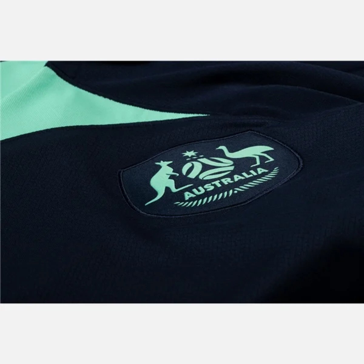 Sem título(2)(3) Camisa da Austrália Azul Copa do Mundo 2022 Masculina
