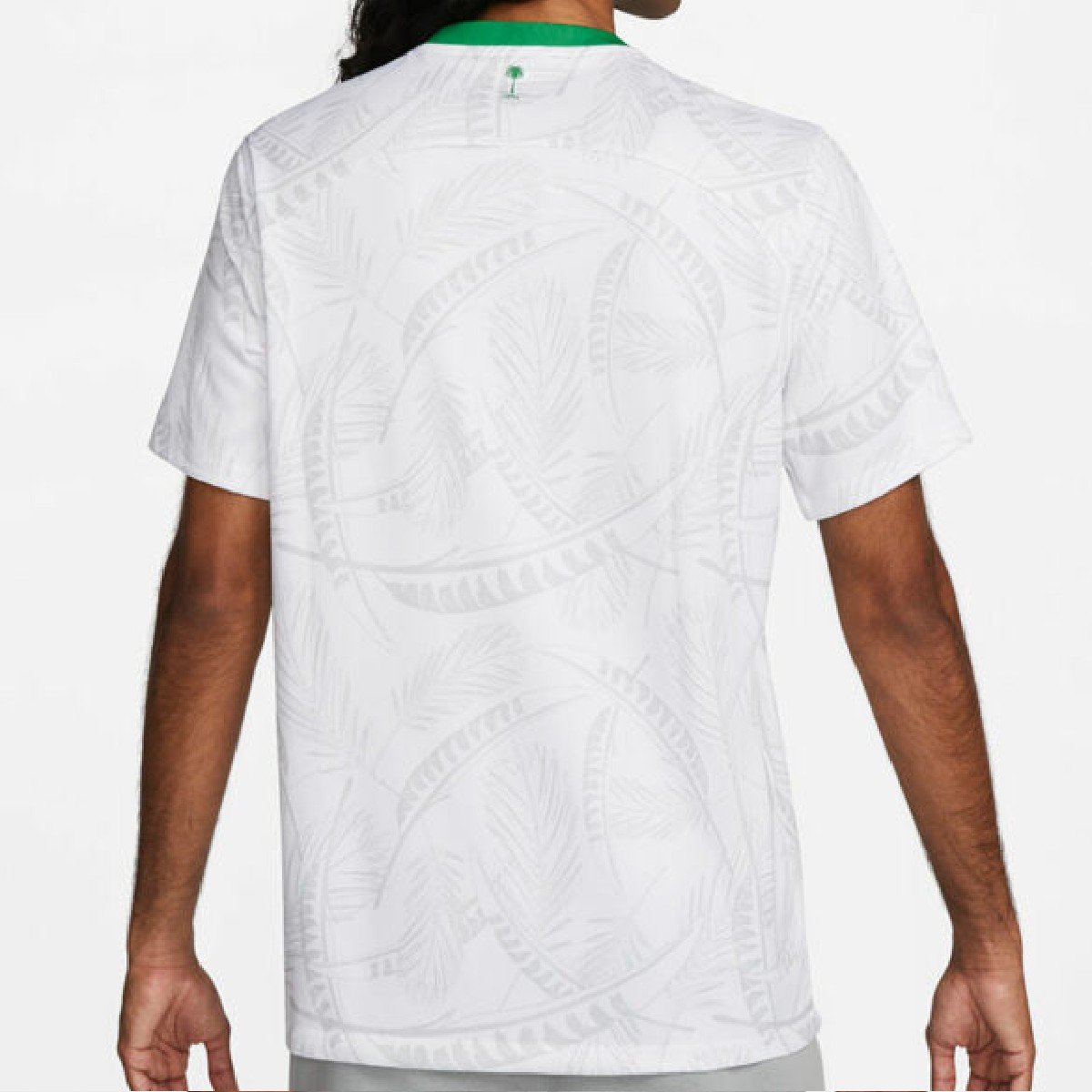 Sem título(28) Camisa da Arábia Saudita Branca Copa do Mundo 2022 Masculina