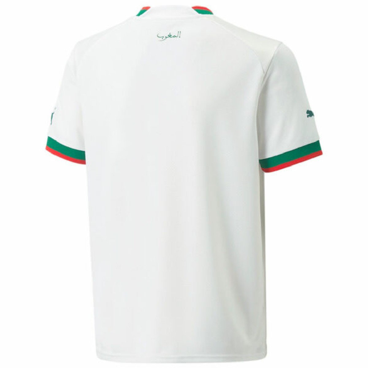 Sem título(3) Camisa do Marrocos Branca Copa do Mundo 2022 Masculina