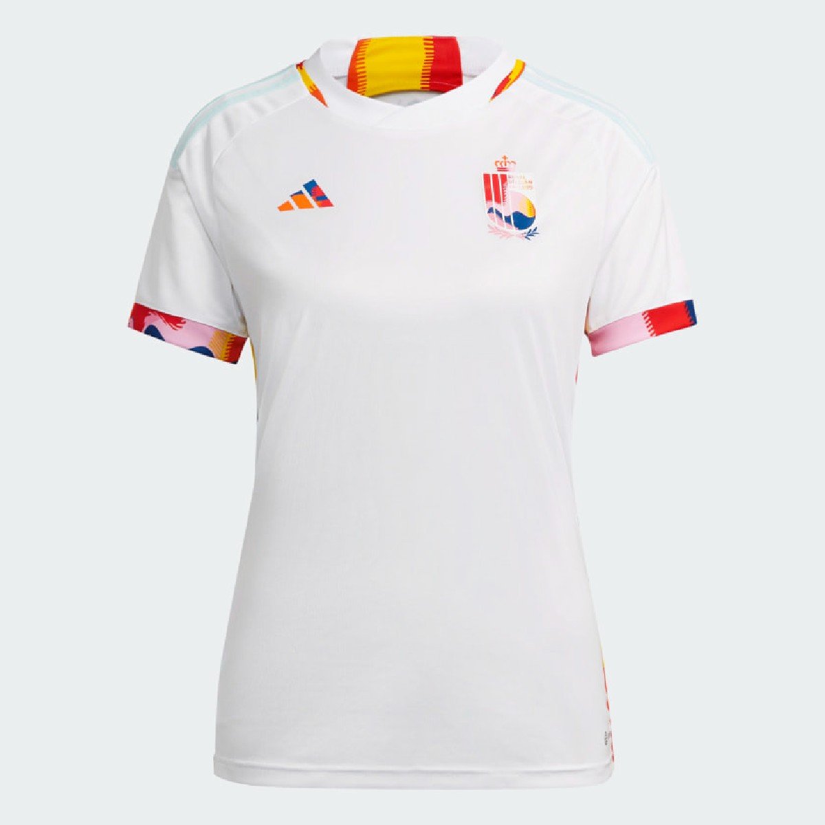 Sem título(4) Camisa Bélgica Branca Copa do Mundo Feminina Home 2022