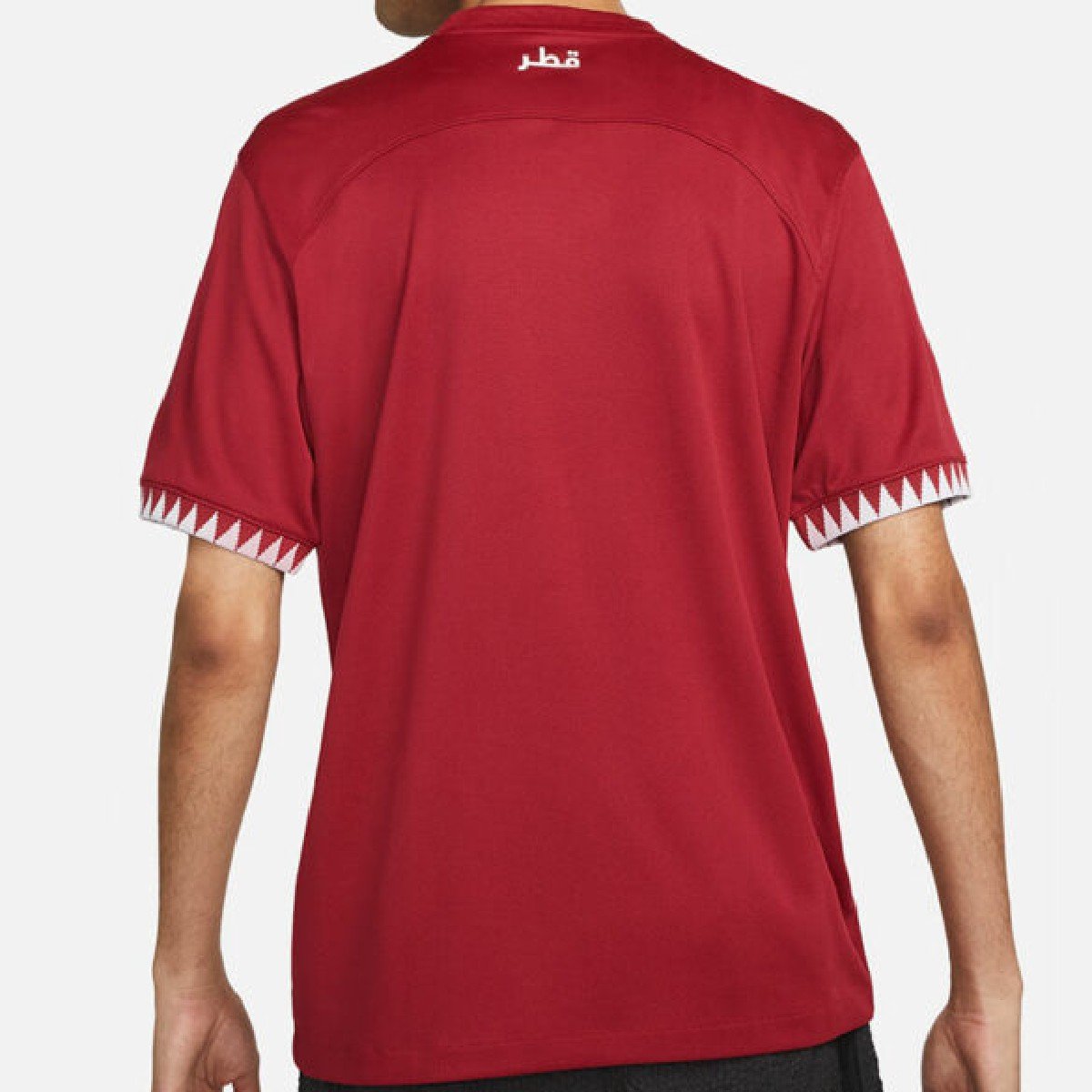 Sem título(5) Camisa do Catar Vermelha Copa do Mundo 2022 Masculina
