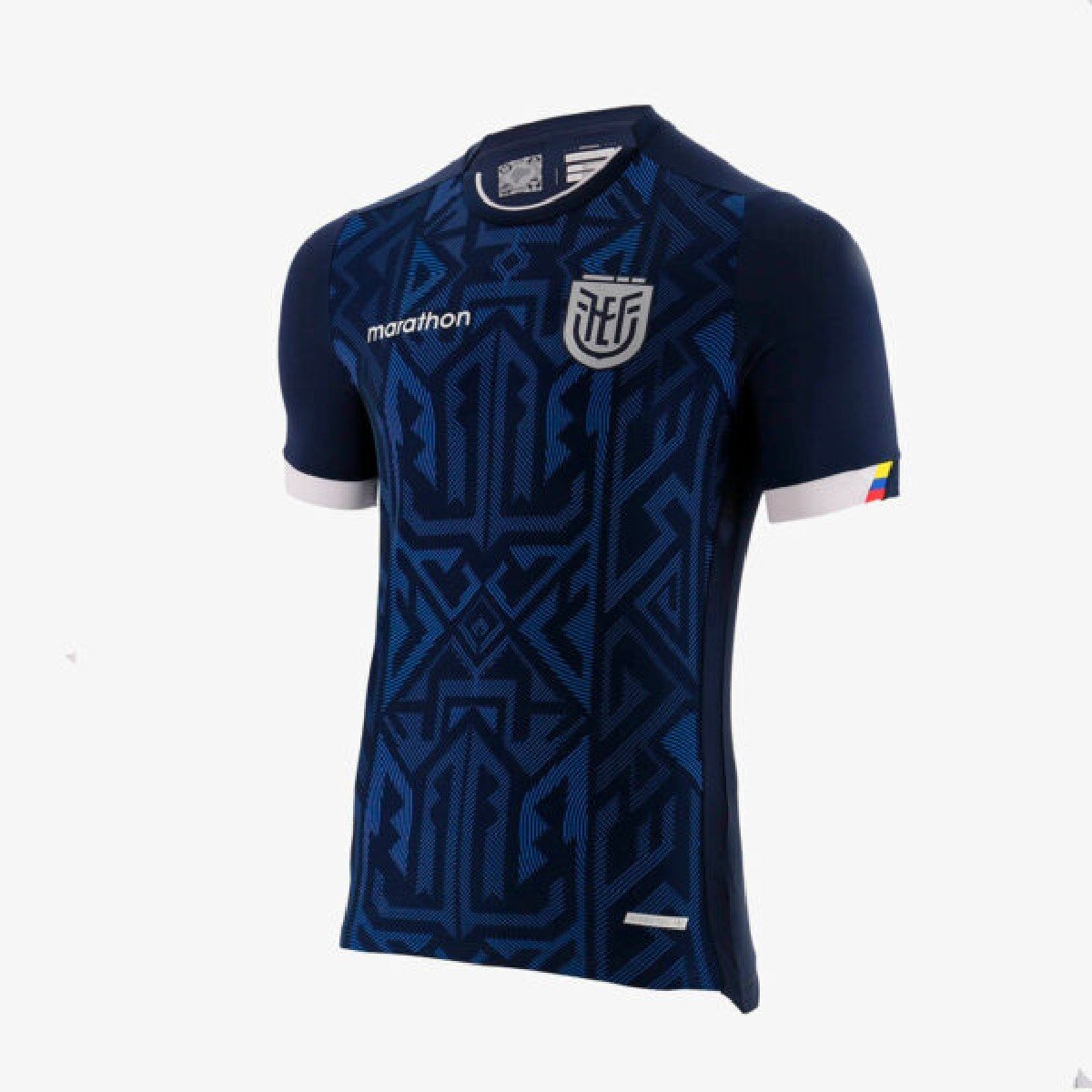 Sem título(5) Camisa do Equador Azul Copa do Mundo 2022 Masculina