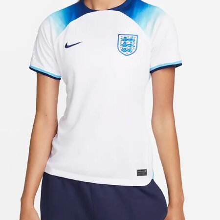 Nova Camisa Inglaterra Branca Copa do Mundo 22 Feminina