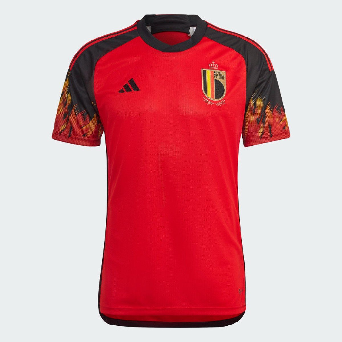 hy6t Camisa Bélgica Vermelha Copa do Mundo Masculina Home 2022