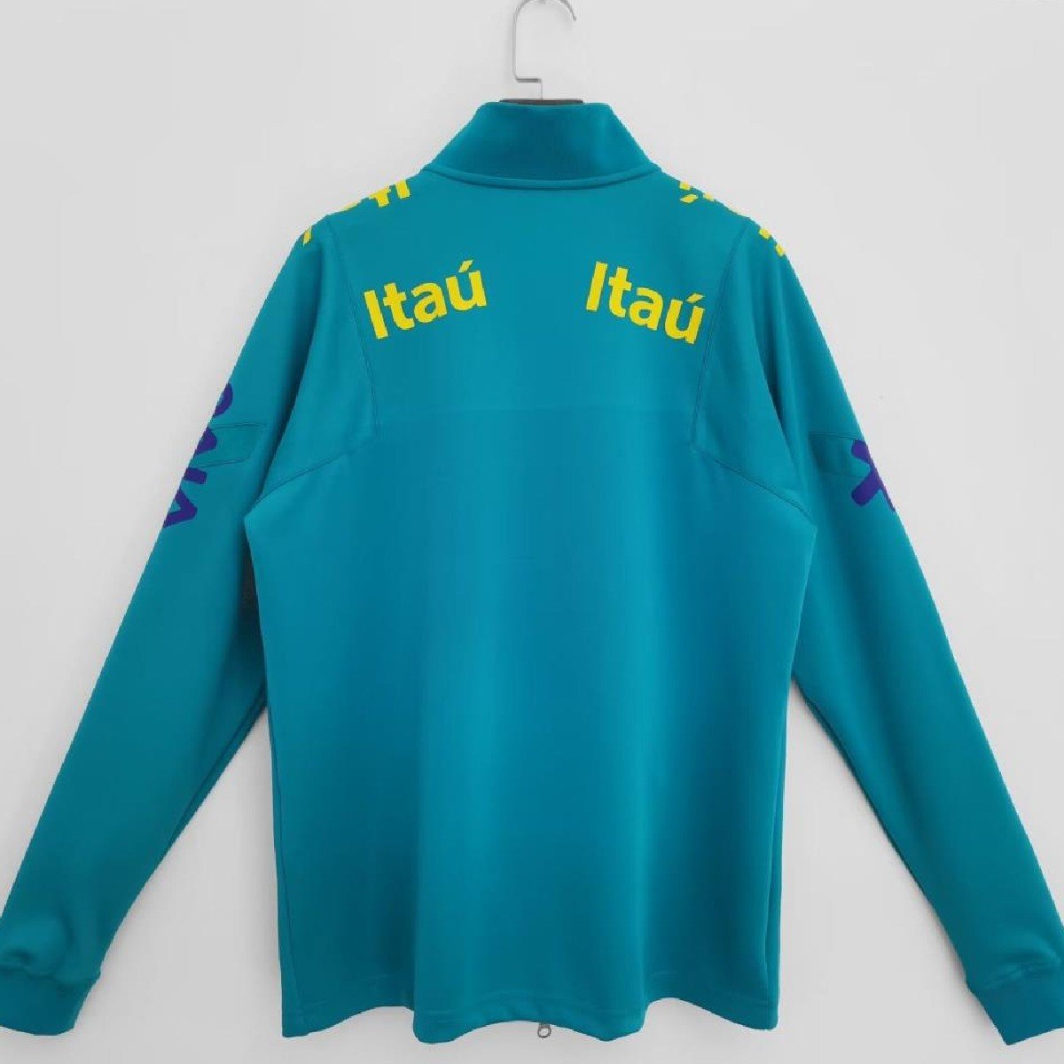 Sem título(13) Jaqueta do Brasil Copa do Mundo 2022 Azul Claro Masculina