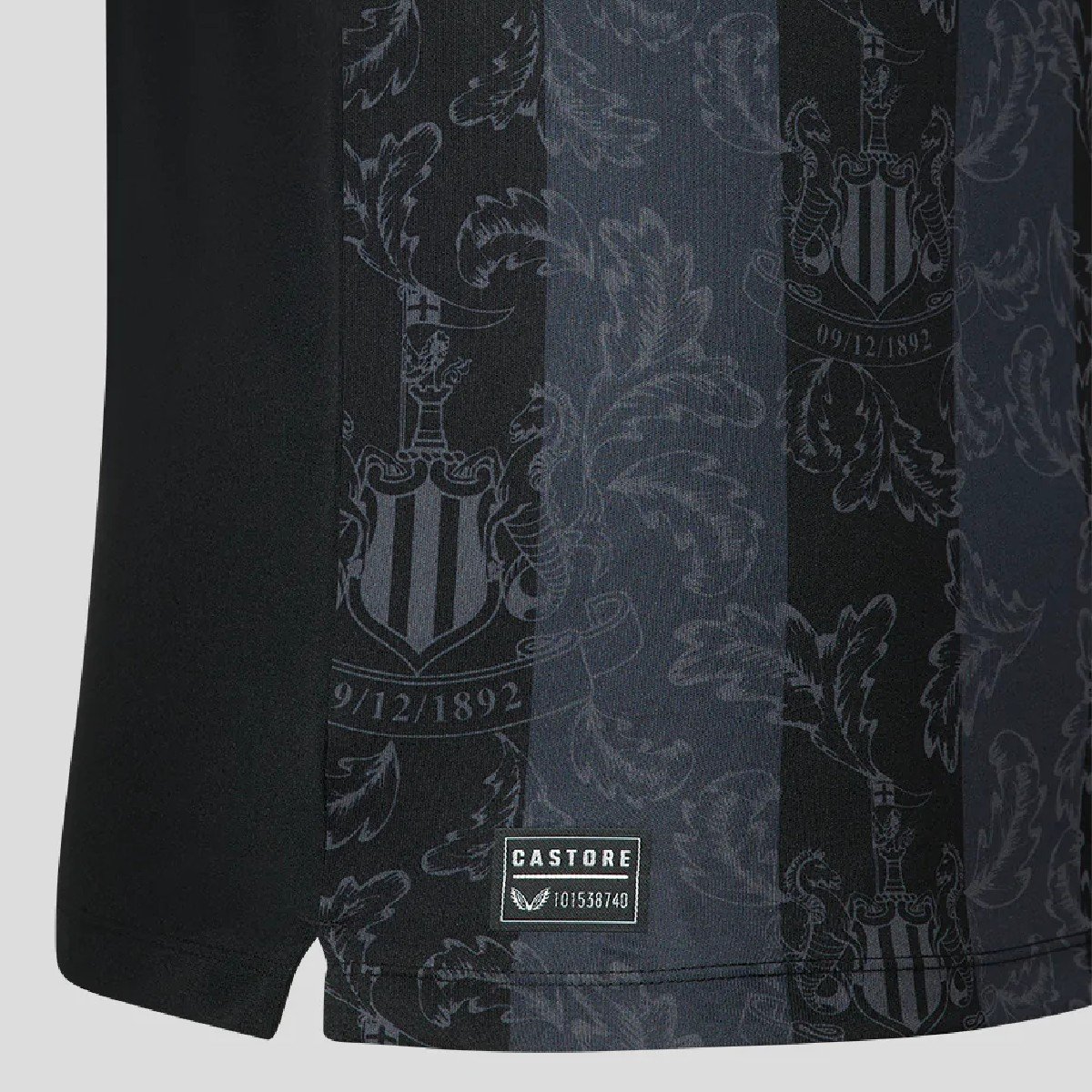 Sem título(1) Nova Camisa NewCastle Preta 2023 Masculina