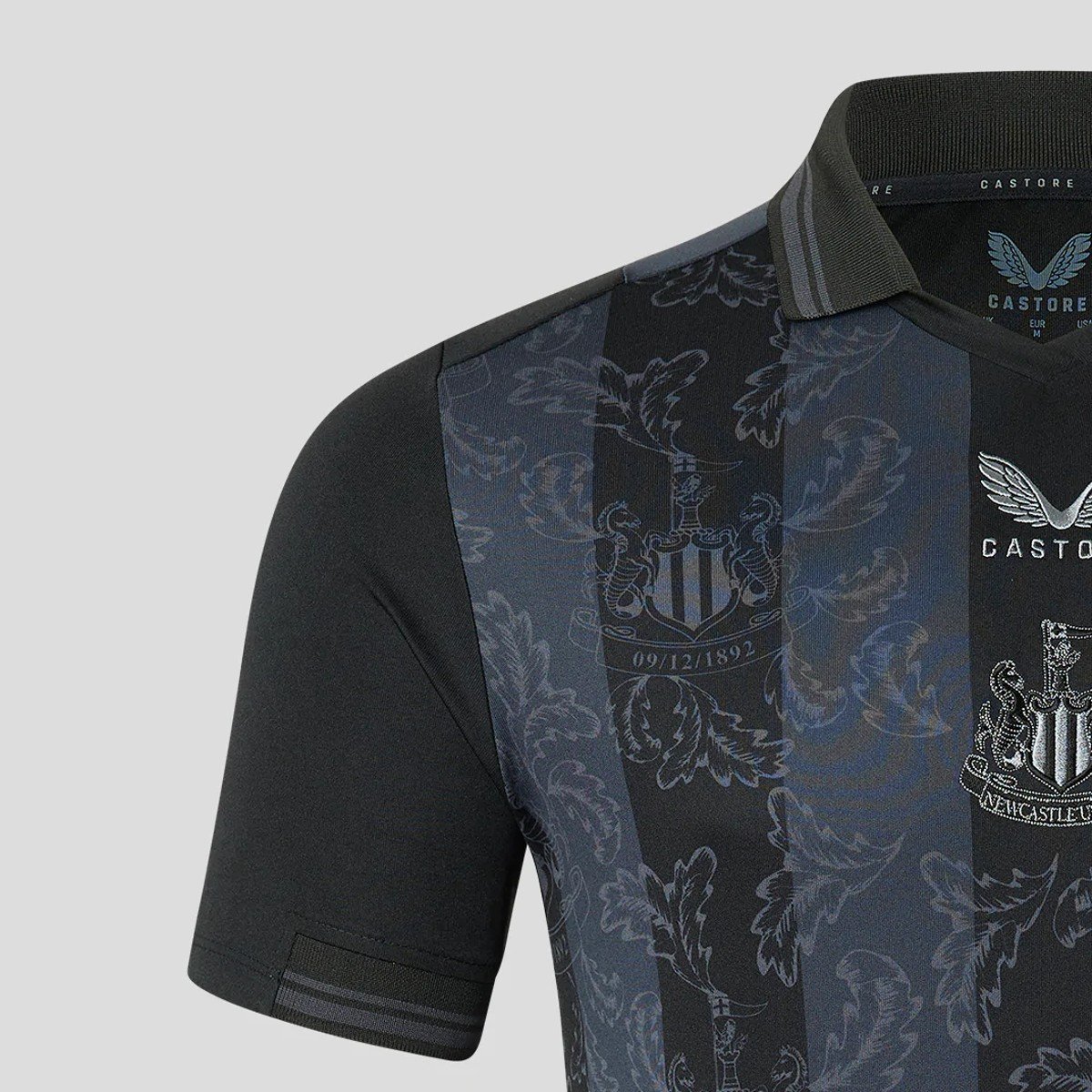 Sem título(2) Nova Camisa NewCastle Preta 2023 Masculina