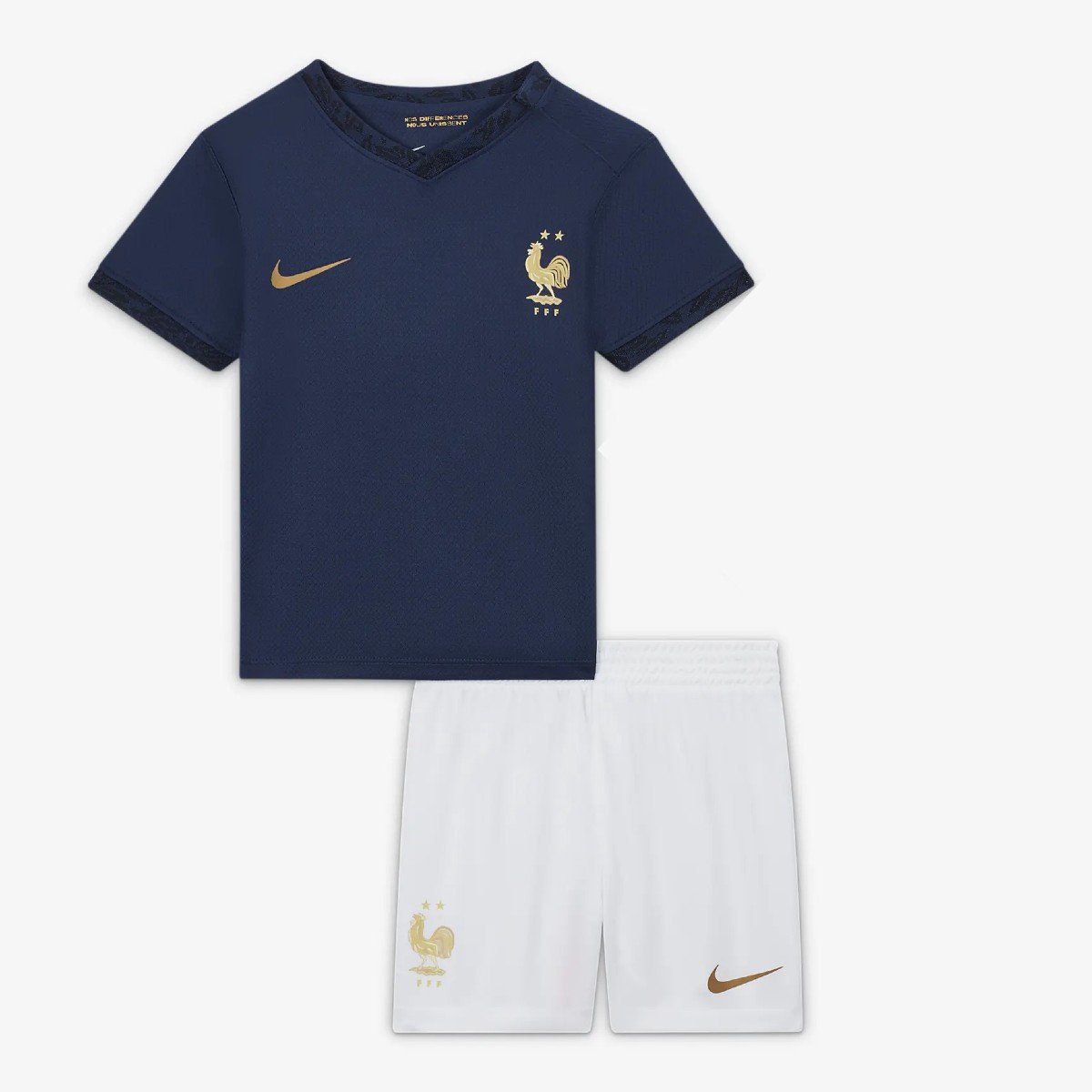 Sem título(2) Conjunto Infantil França Azul Unissex copa do Mundo 2022/23