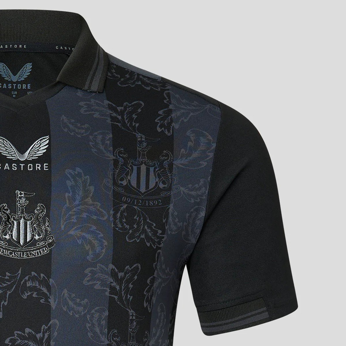 Sem título(3) Nova Camisa NewCastle Preta 2023 Masculina