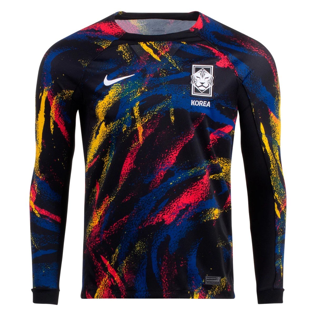 Sem título(5) Camisa Manga Longa Coréia do sul Preta 2022/23 Masculina