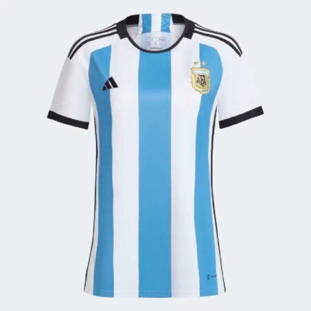 Camisa da Argentina 2022/23 Home Branca/Azul Feminina