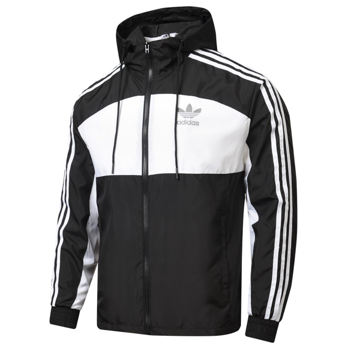 Sem título(6) Jaqueta Corta Vento Adidas Preta Masculina