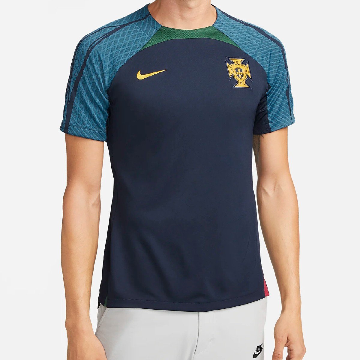 jkl.l Camisa Portugal Treino Azul 2022/23 Masculina