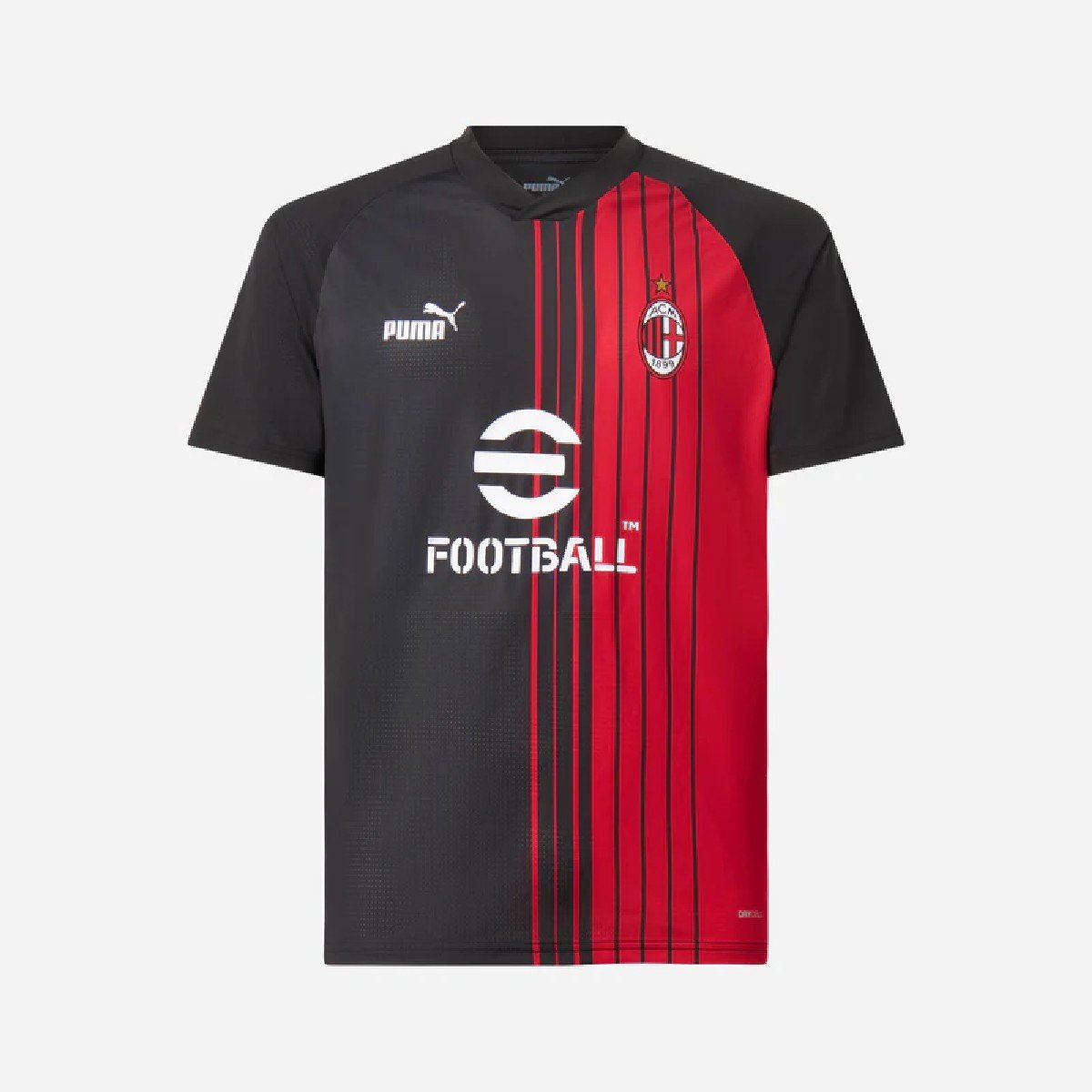 Sem título Nova Camisa AC Milan Vermelha 2023 Masculina
